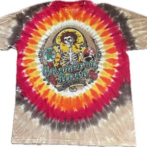 Vintage 1997 Liquid Blue Grateful Dead SAN FRANCISCO'S OWN 🌹 Tie Dye T-Shirt XL